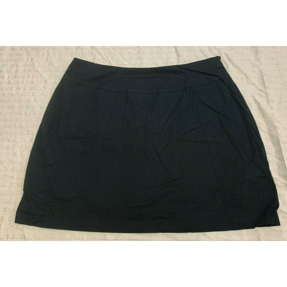 SAHALIE WOMENS SKIRT SKORT WITH BUILT SHORTS WAIST 31 IN